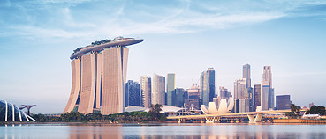 Singapur eine einladende Metropole 